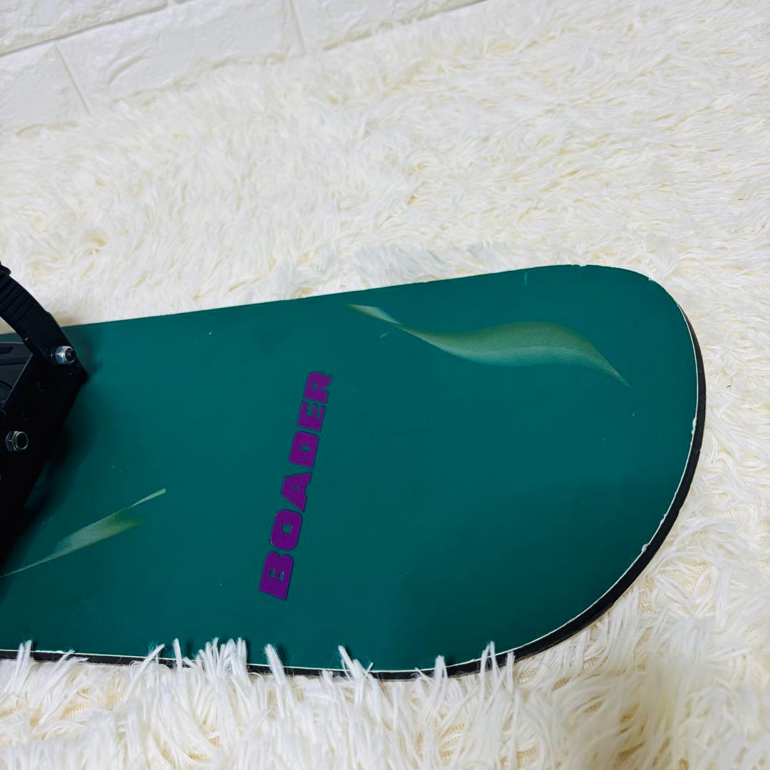 【キッズスノーボード2点セット】　DEMON BOADER 118cm