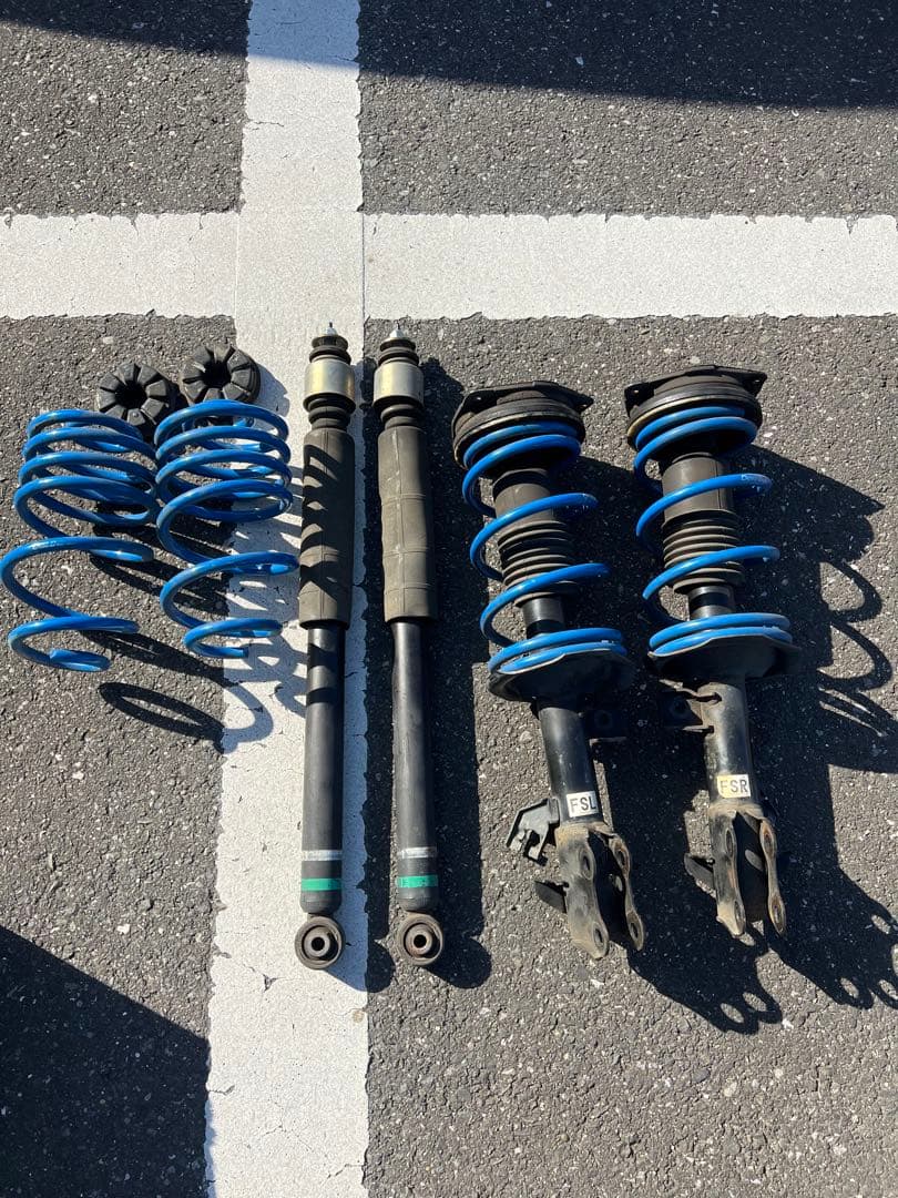 Z12 キューブ ダウンサス前後セット