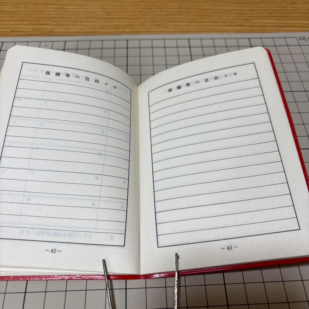 非売品　航空自衛隊健康手帳　（検索用）自衛隊　航空機　戦闘機　昭和　平成　レトロ