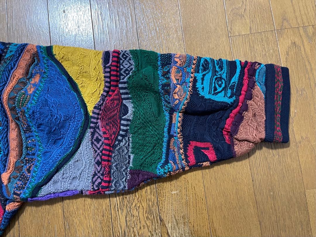 COOGI マルチカラー ニット XL
