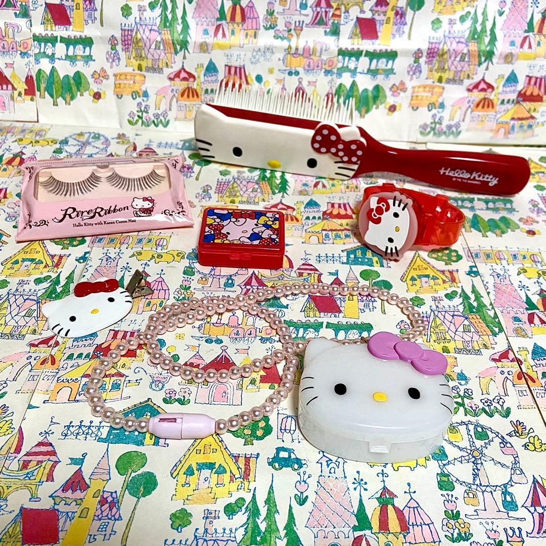 サンリオ ハローキティ まとめ売り スクールバッグ マスコット 文房具他