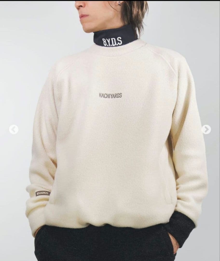 8YARDS ハチヤーズ CBBOA CrewNeck メンズ トレーナー