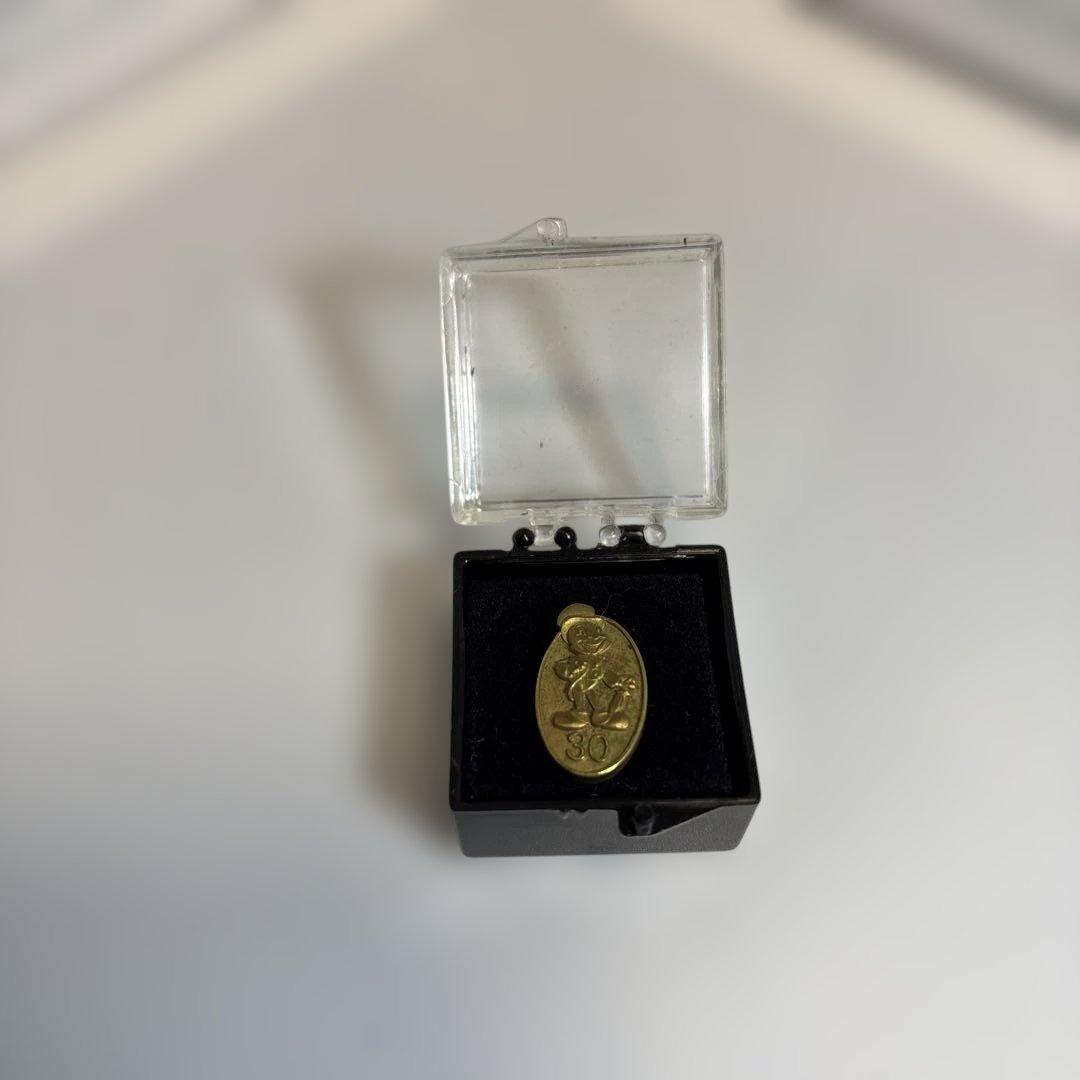 激レア　ディズニー キャスト 勤続30年 記念ピンバッジ ジミニークリケット