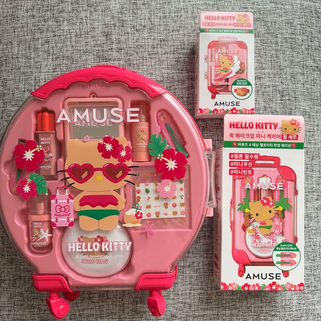 amuse 日焼けキティ キャリー WARM メイクアップ