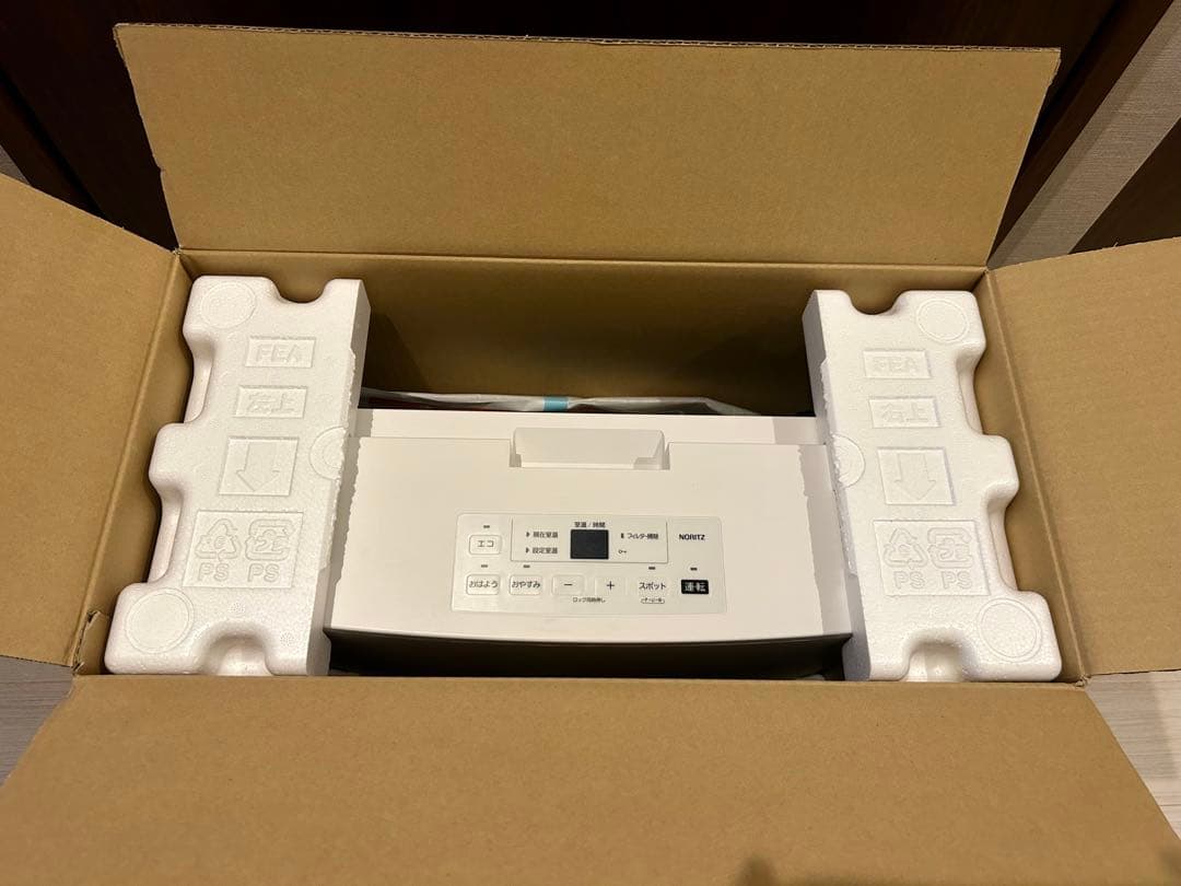 【美品】ガスファンヒーターノーリツ「GFH-4006S」&コードセット