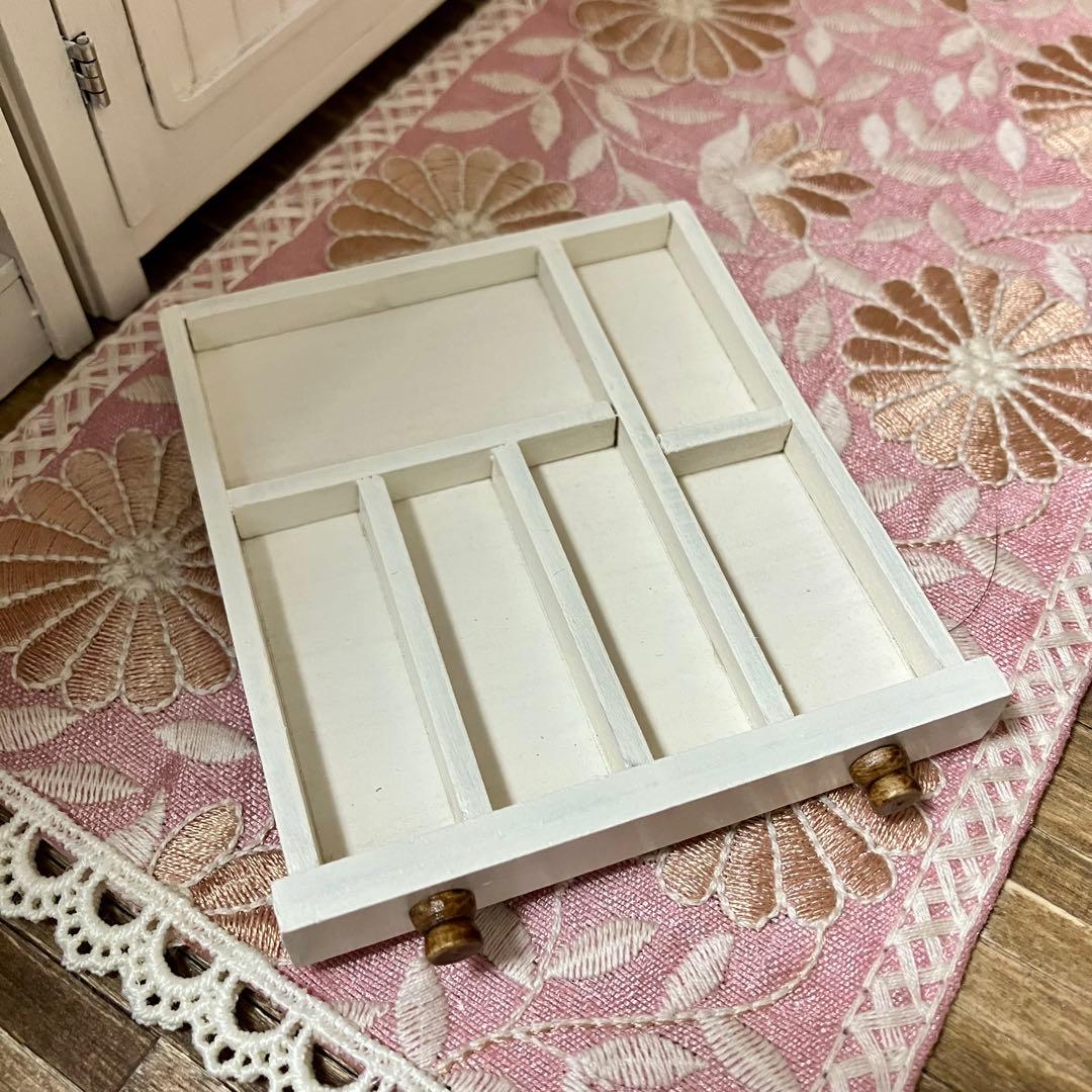 ミニチュアドール家具　キッチンシンク・キッチン台　2点セットドールハウス　1/6