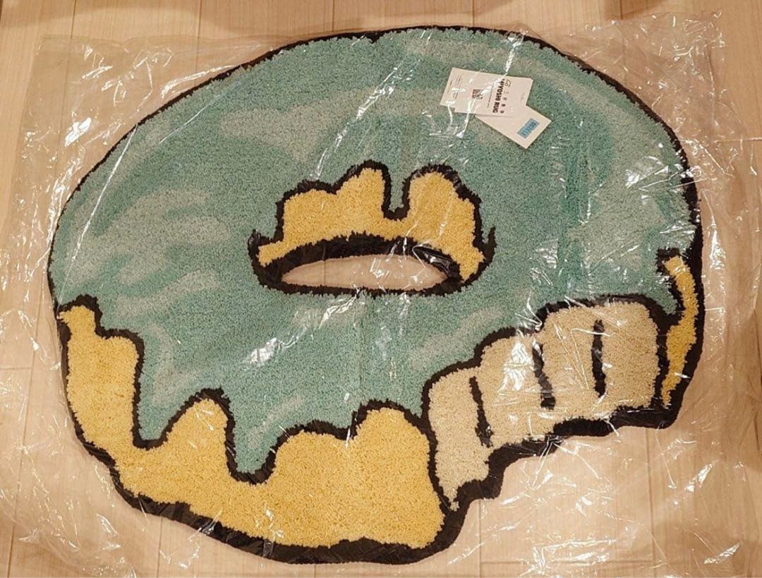 ✨限定✨MIYOSHI RUG ミヨシラグ DOUNUTS ドーナツ グリーン