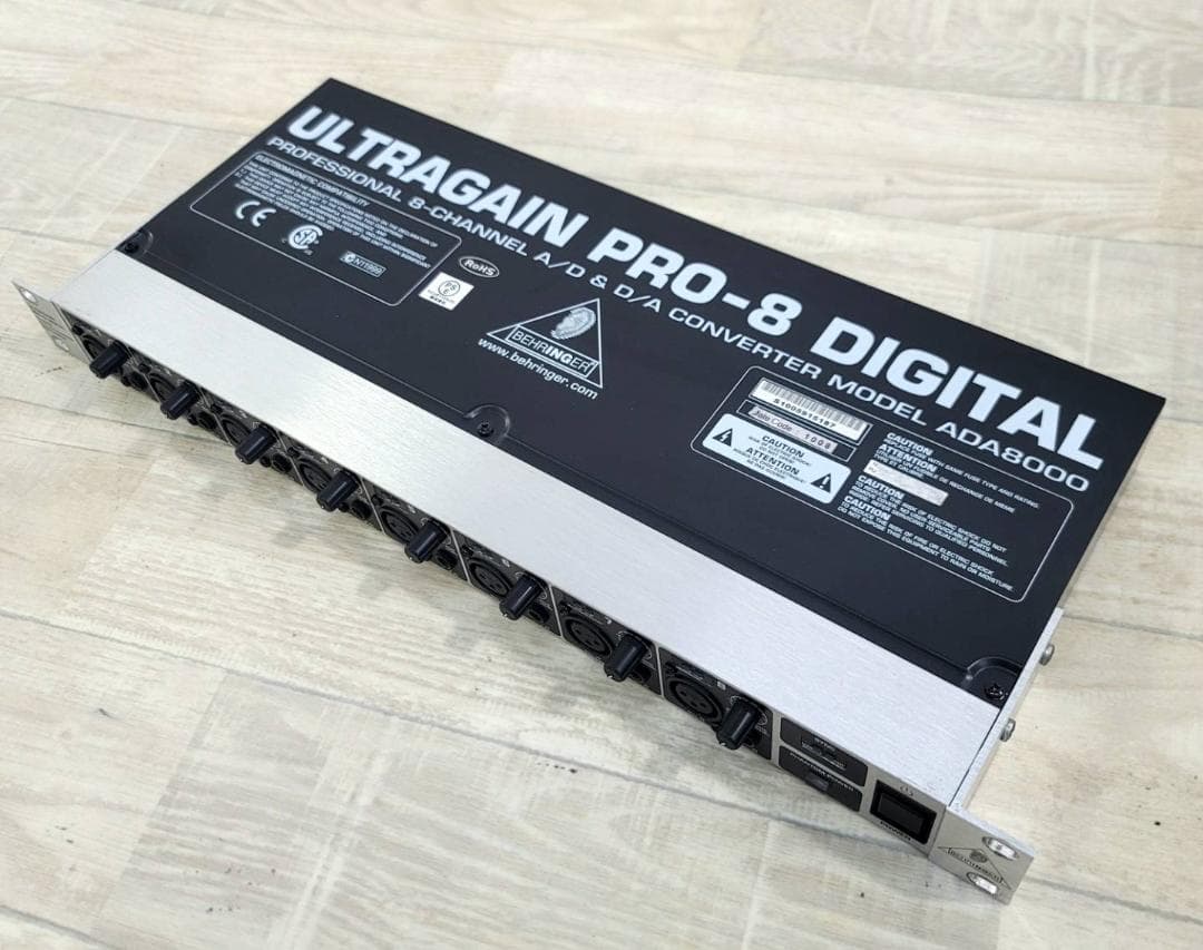 【美品】Behringer AD/DA コンバータ 8ch ADA8000 ②