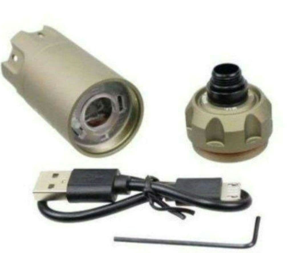 ACE-TECH BLASTER マズルフラッシュ フルオートトレーサー　TAN