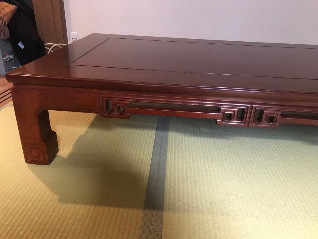 木製　座卓 ダークブラウン　和室　座敷　机