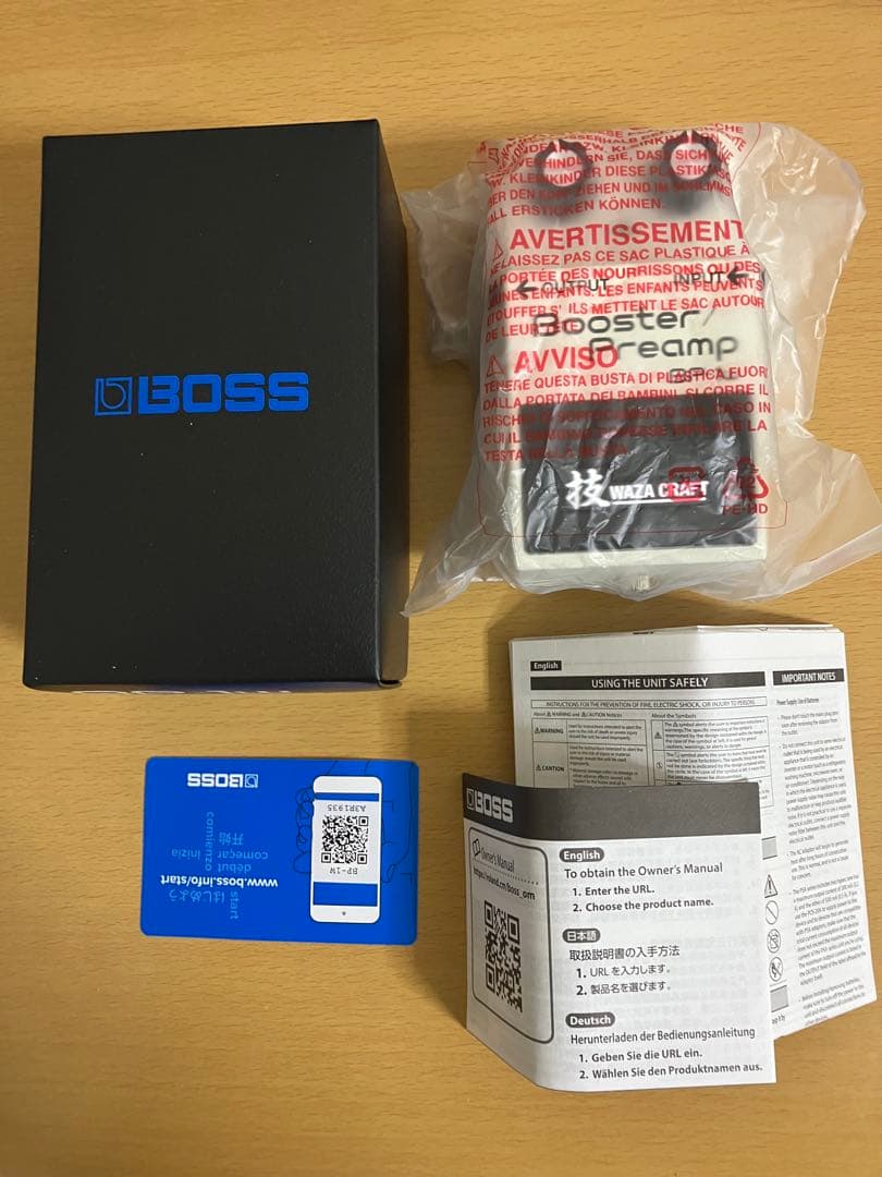 BOSS BP-1W 技クラフト　美品