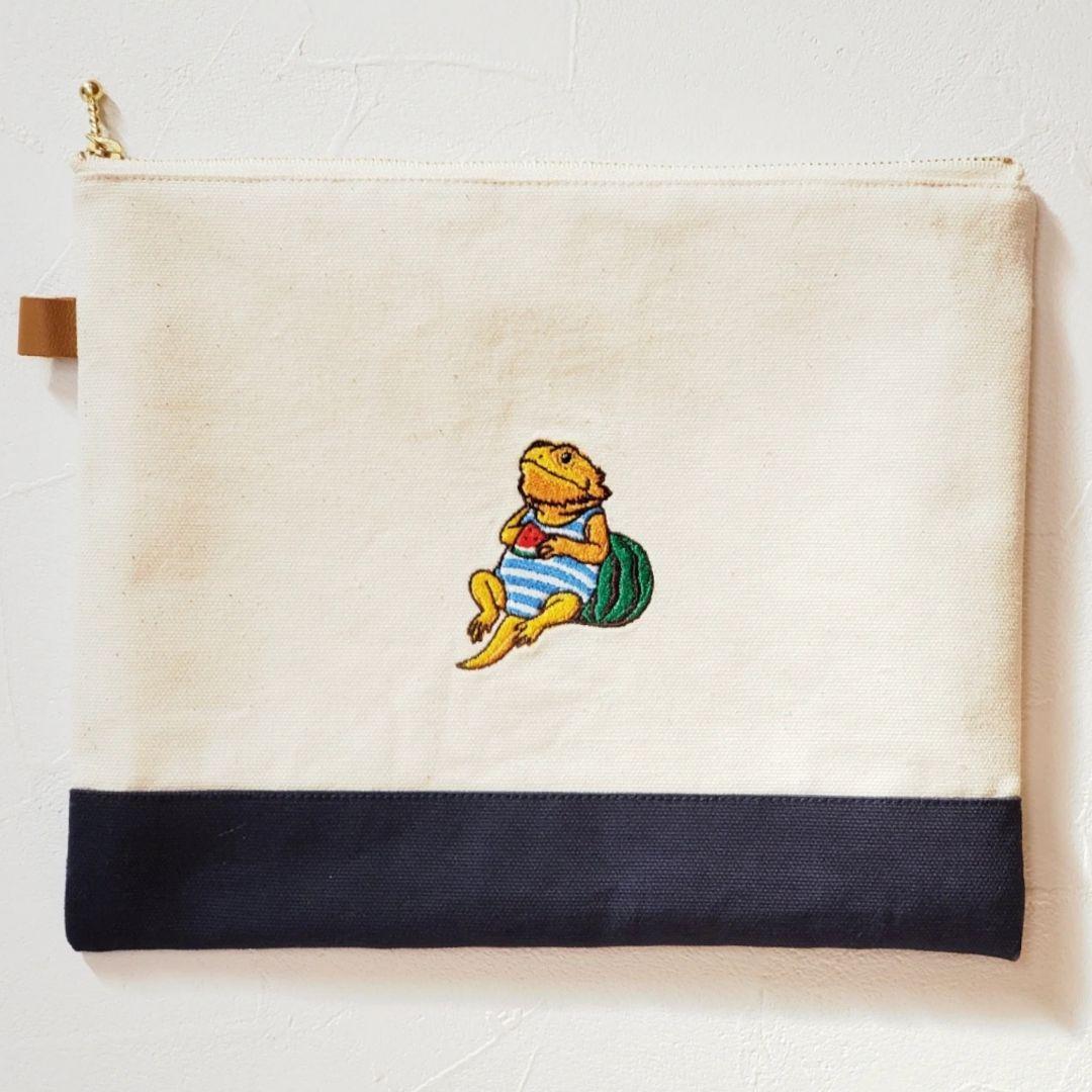 フトアゴスイカポーチ