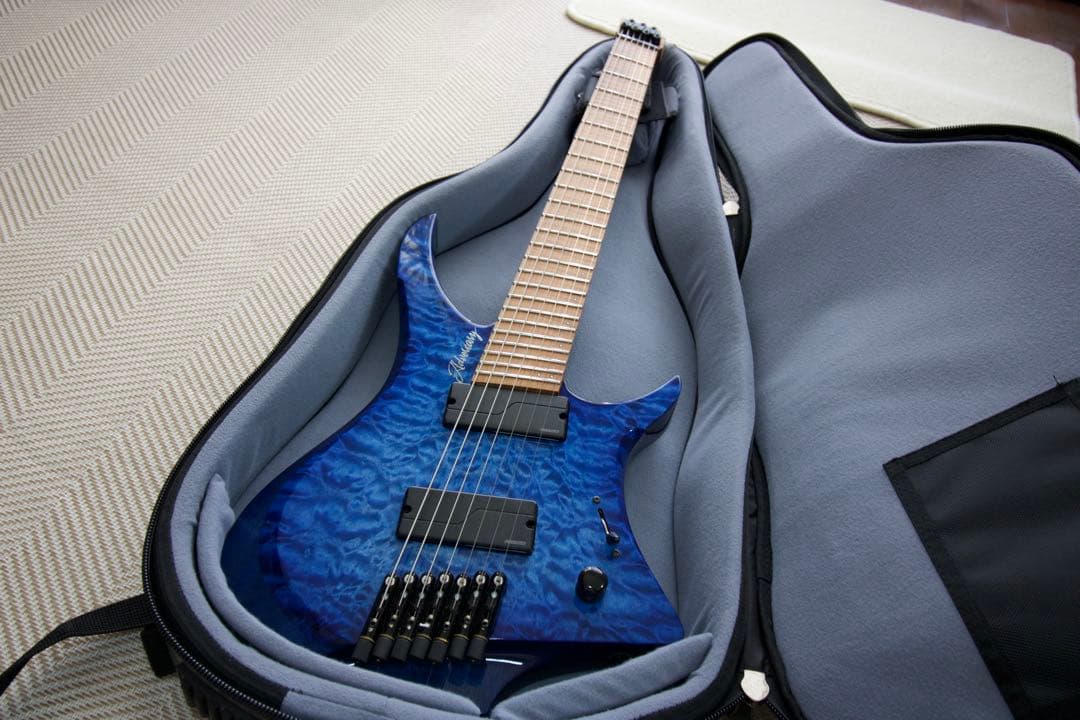 Adversary guitars Keto 7st ヘッドレス【ケース付属】