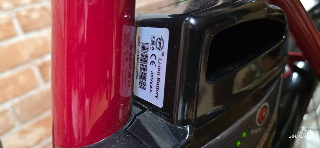 送料込！TRANS MOBILITY e-Basic 電動アシスト自転車 赤