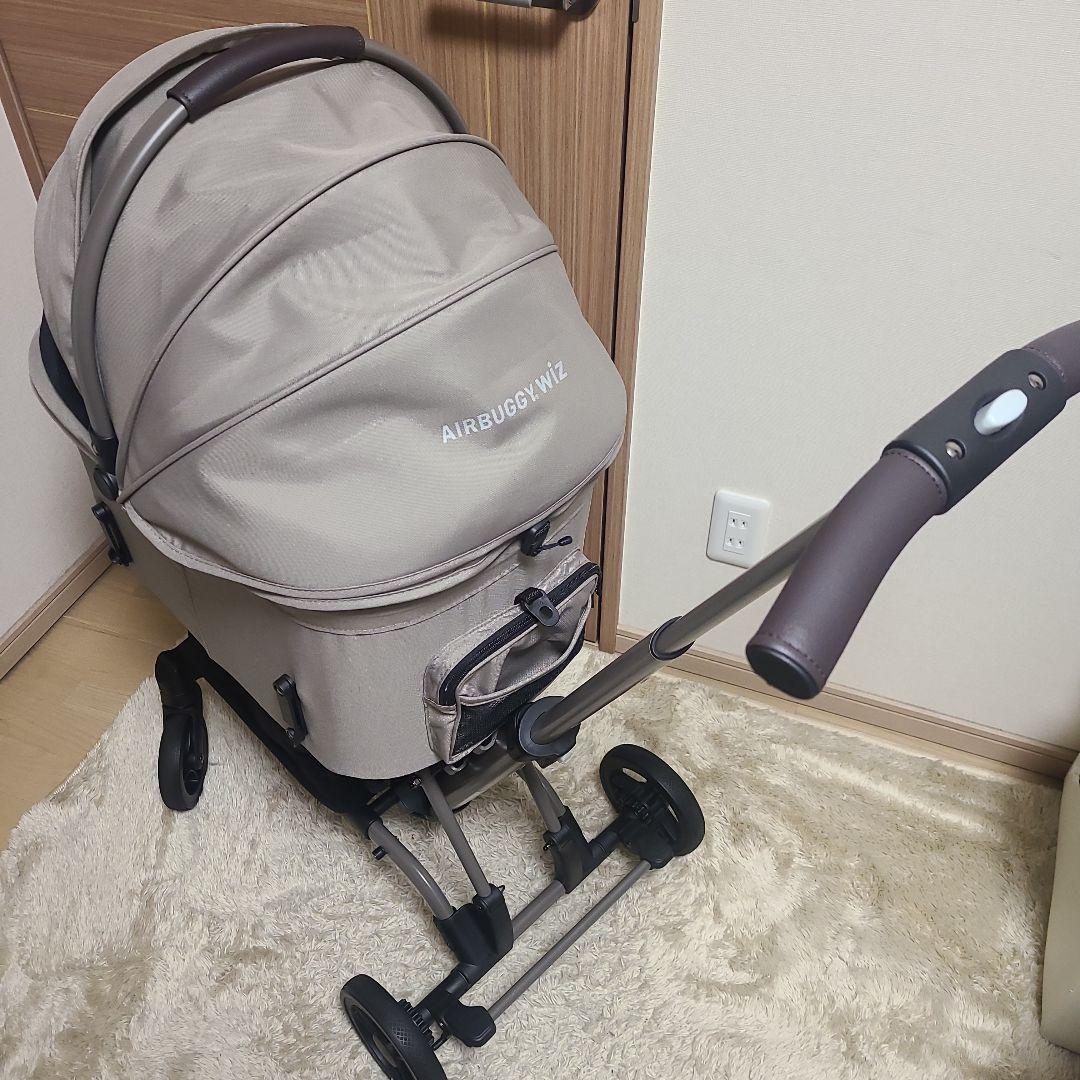 AIRBUGGY wizX ペットカート カーキ色