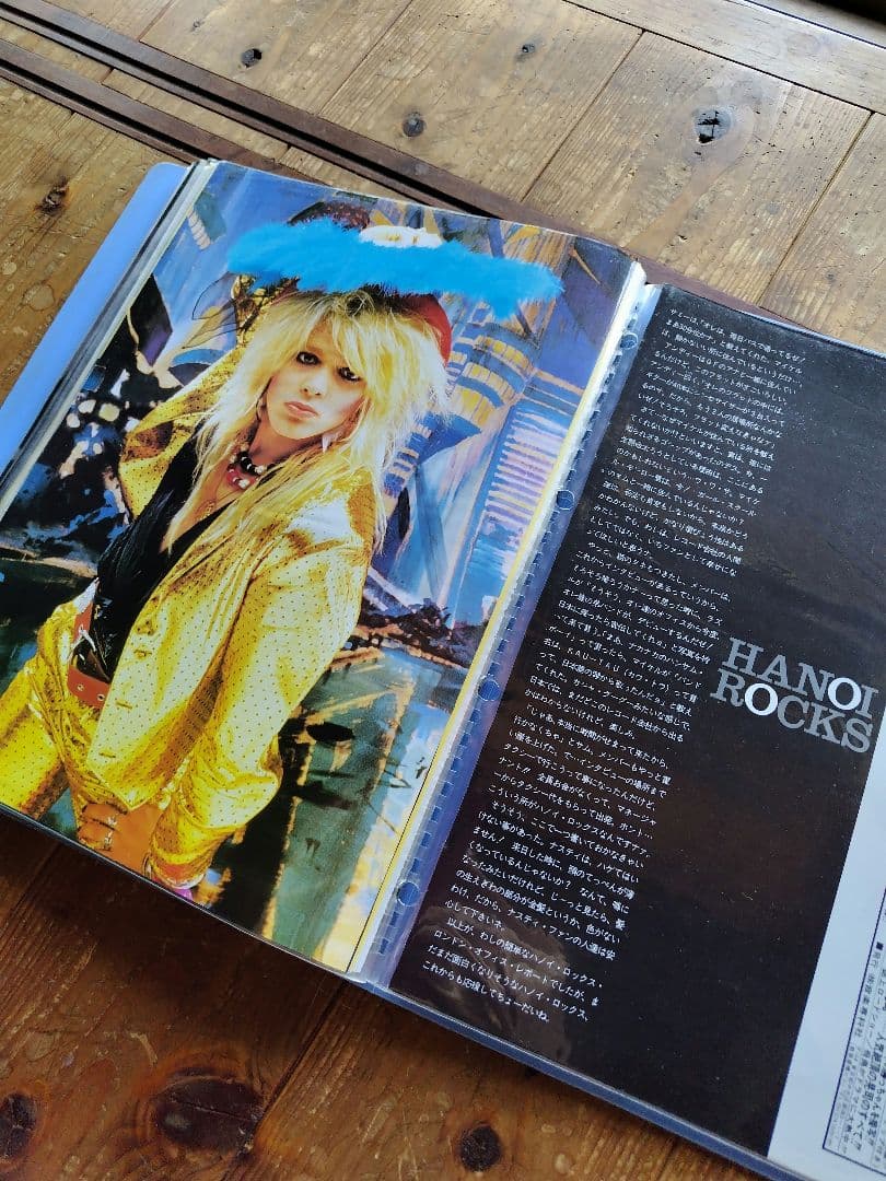 ハノイ・ロックス 切り抜き ステッカー＆写真＆グッズ