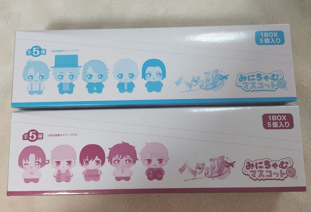 ヘタリア みにちゃむマスコット VOL. 1.2 セット