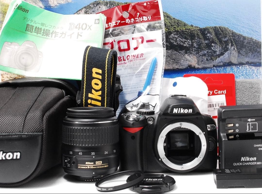 ❤️Nikon D40x❤️レンズキット　一眼レフ　初心者向け　✨小型✨軽量✨