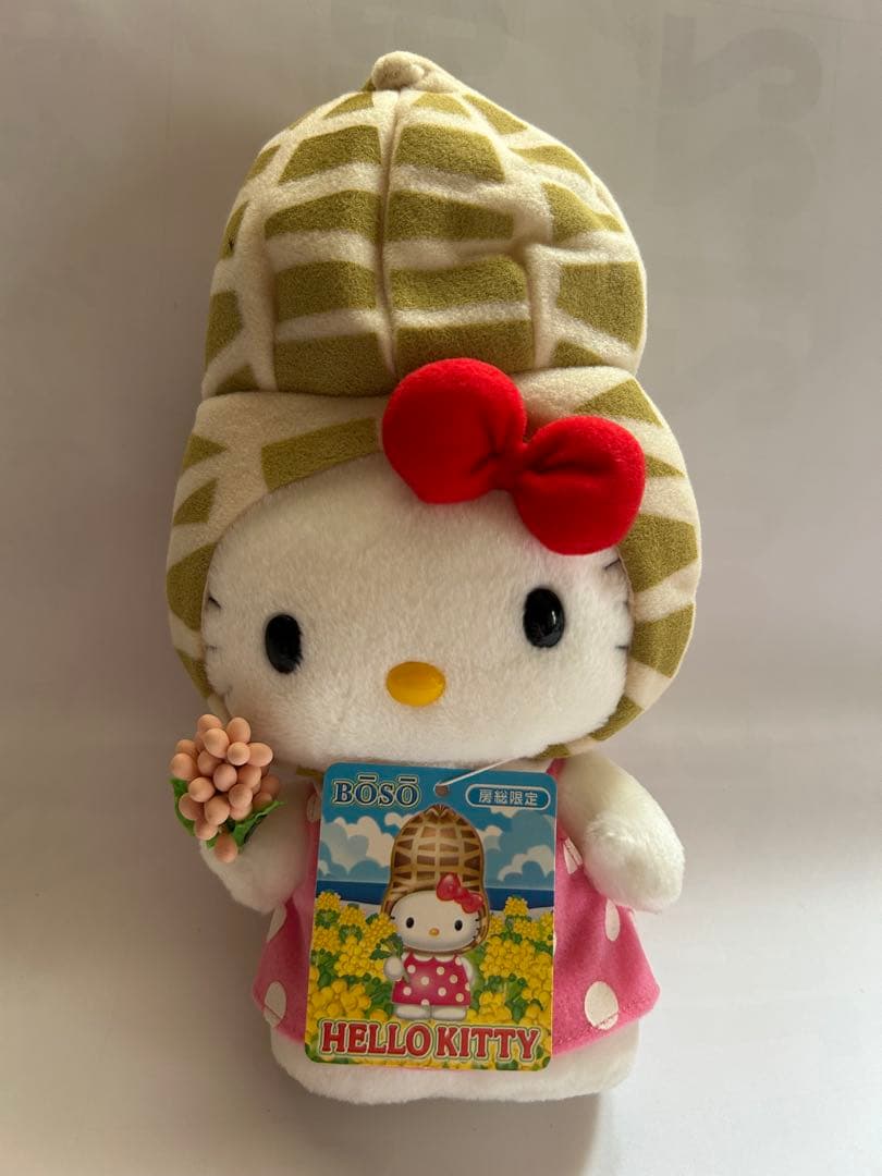 [激レア・タグ付き] ハローキティ 千葉 房総 落花生 ぬいぐるみ 2002年