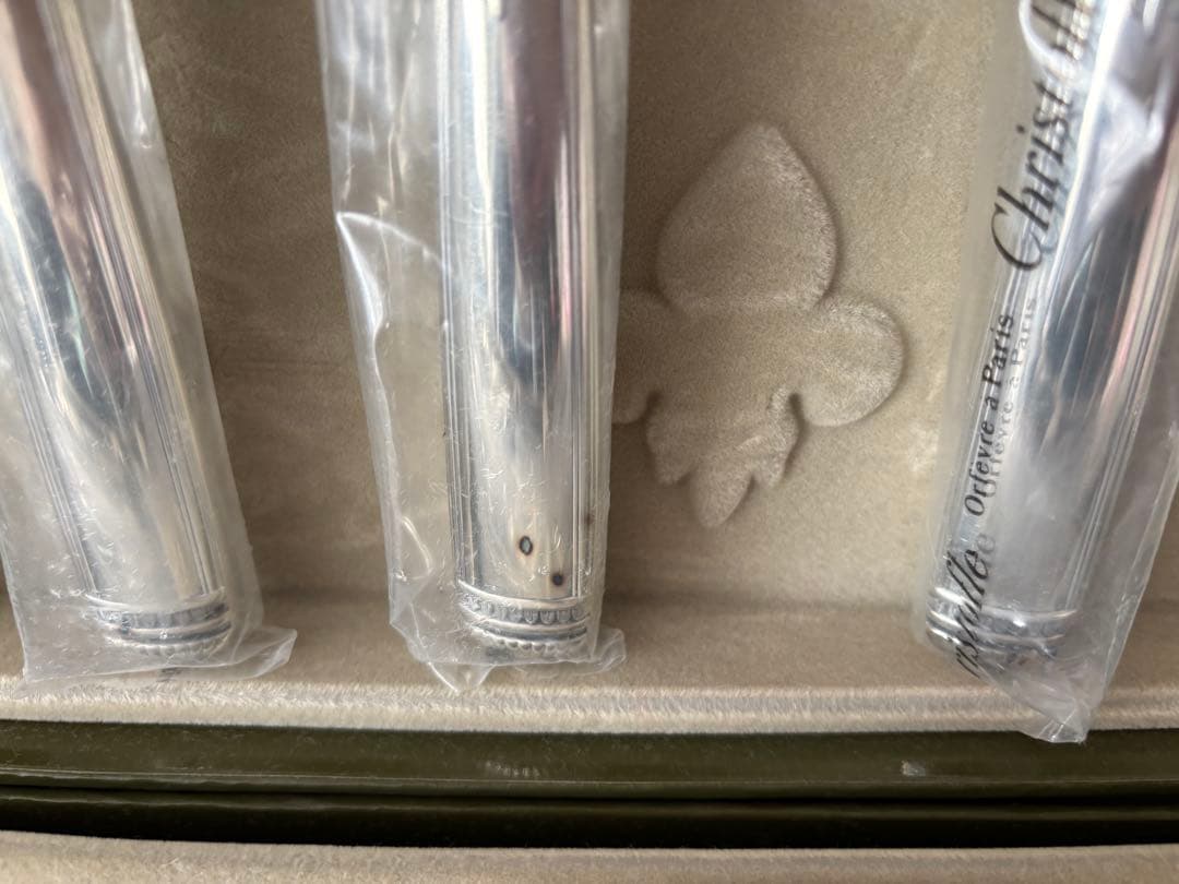 す*り様 クリストフルカトラリーセット（純銀）