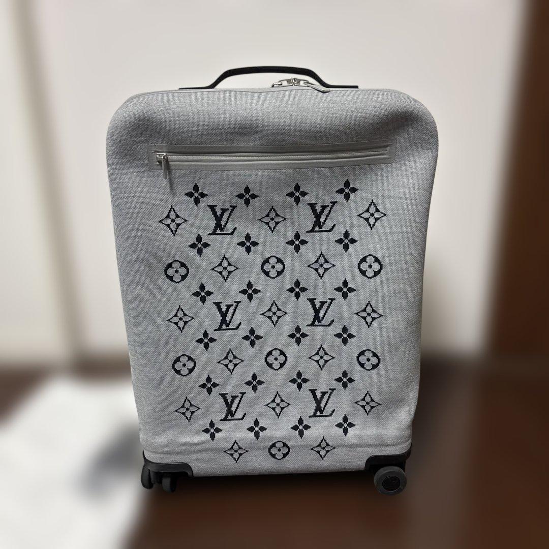 ルイヴィトン モノグラム ジャガードニットホライゾンキャリーケース トラベル