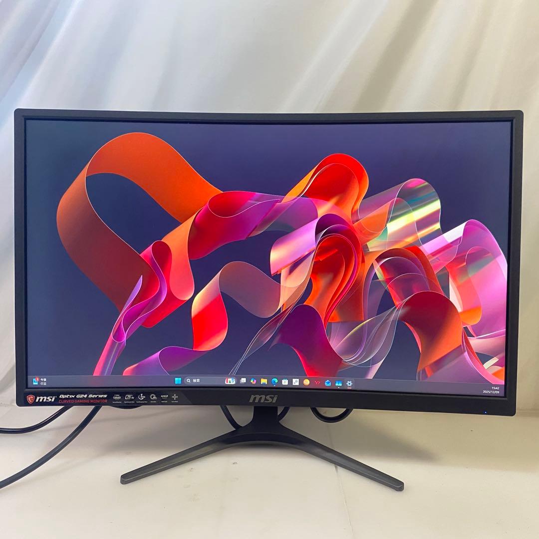 ◎msi Optix G241VC 湾曲モニター 24インチ ゲーミングモニター