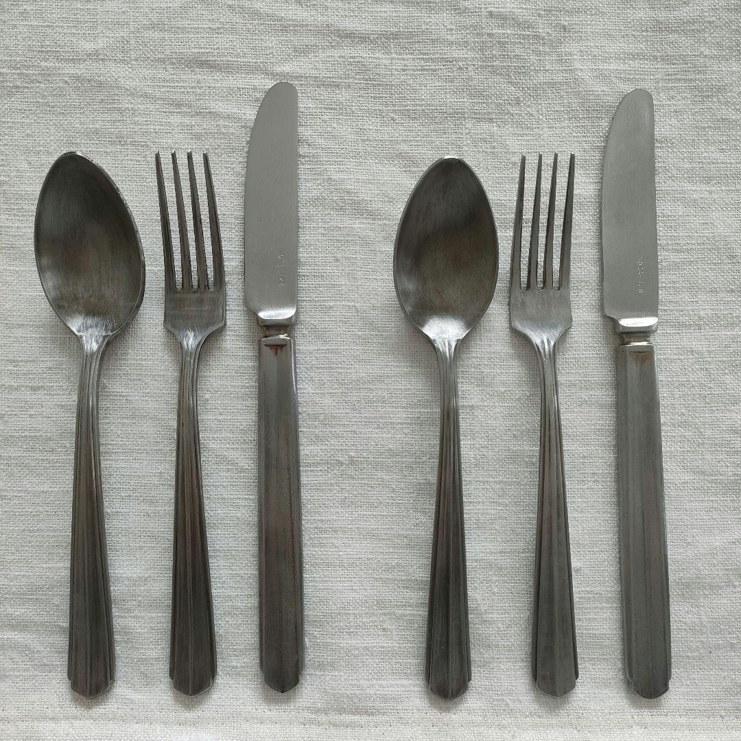 竹俣勇壱さん　Ryoシリーズ　フォークナイフスプーン各2本計6本