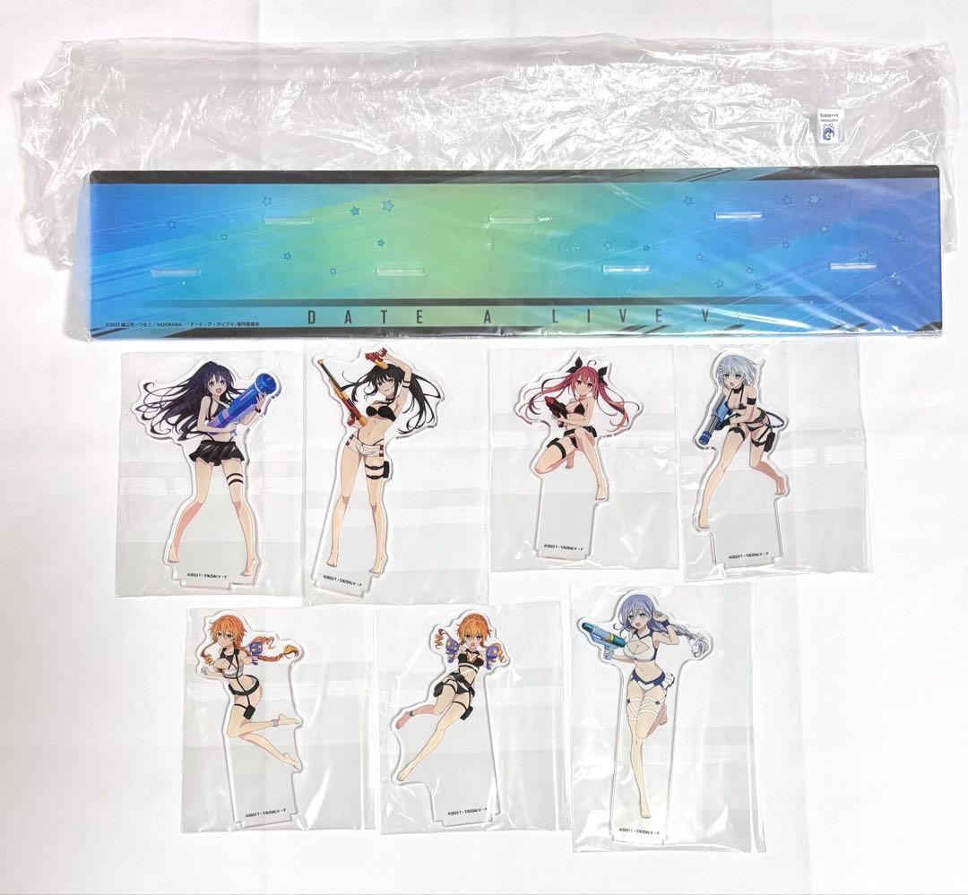 デート・ア・ライブV ちゃやまち 茶屋町ガラポンくじ アクリルスタンド ジオラマ