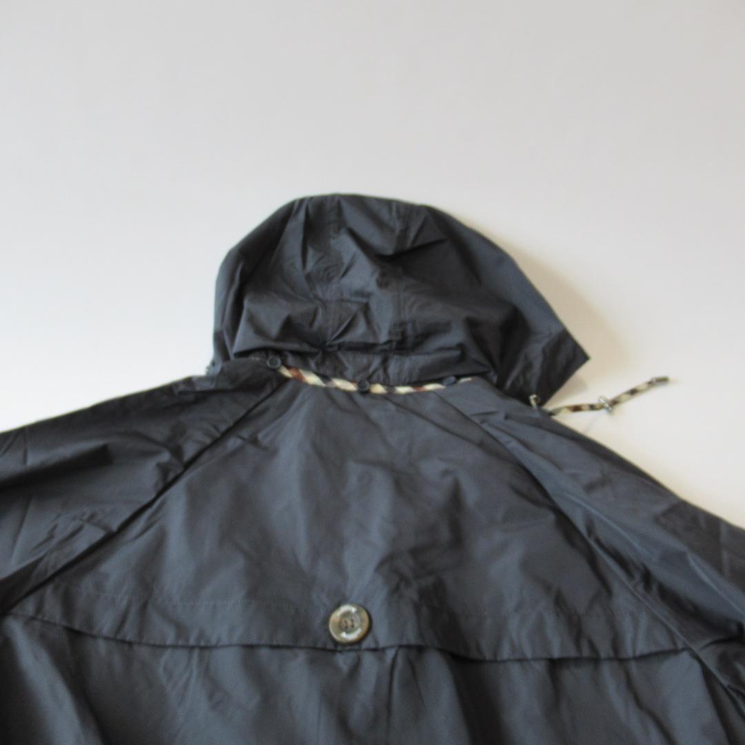 アクアスキュータム未使用ネイビー トレンチデザイン レインコート M 2/2