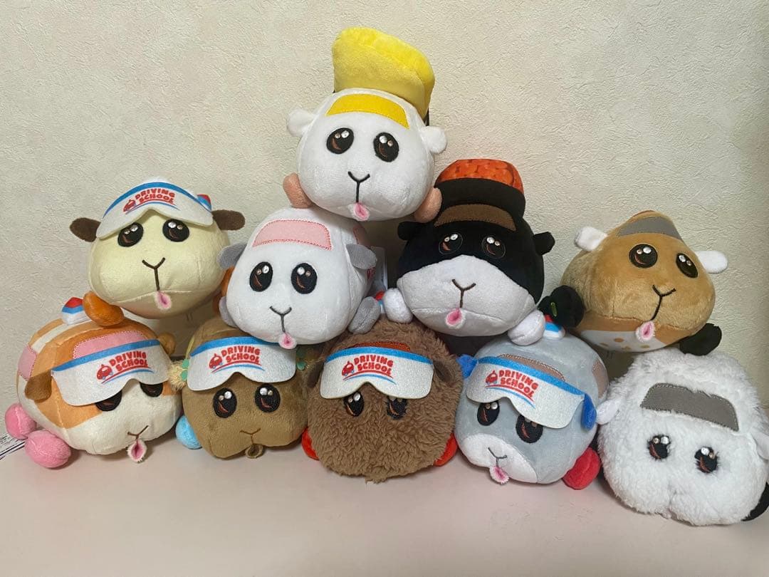 PUI PUI モルカー DRIVING SCHOOL お目々うるっとぬいぐるみ