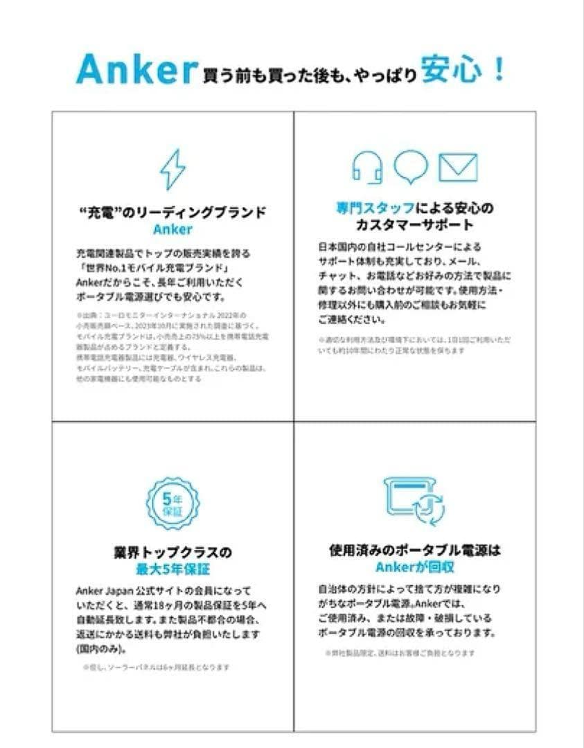 発電機・ポータブル電源 Anker C800 Plus Portable PowerStation