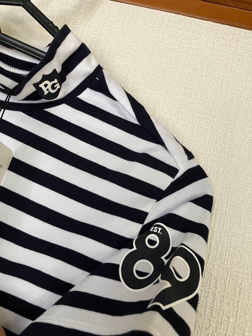 値下げ　新品　パーリーゲイツ モックネックシャツ