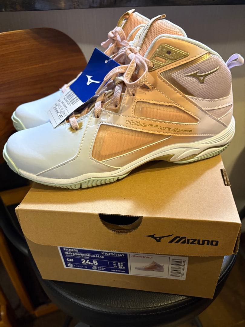 ミズノ フィットネスシューズ 24.5cm 新品エアロ zumba