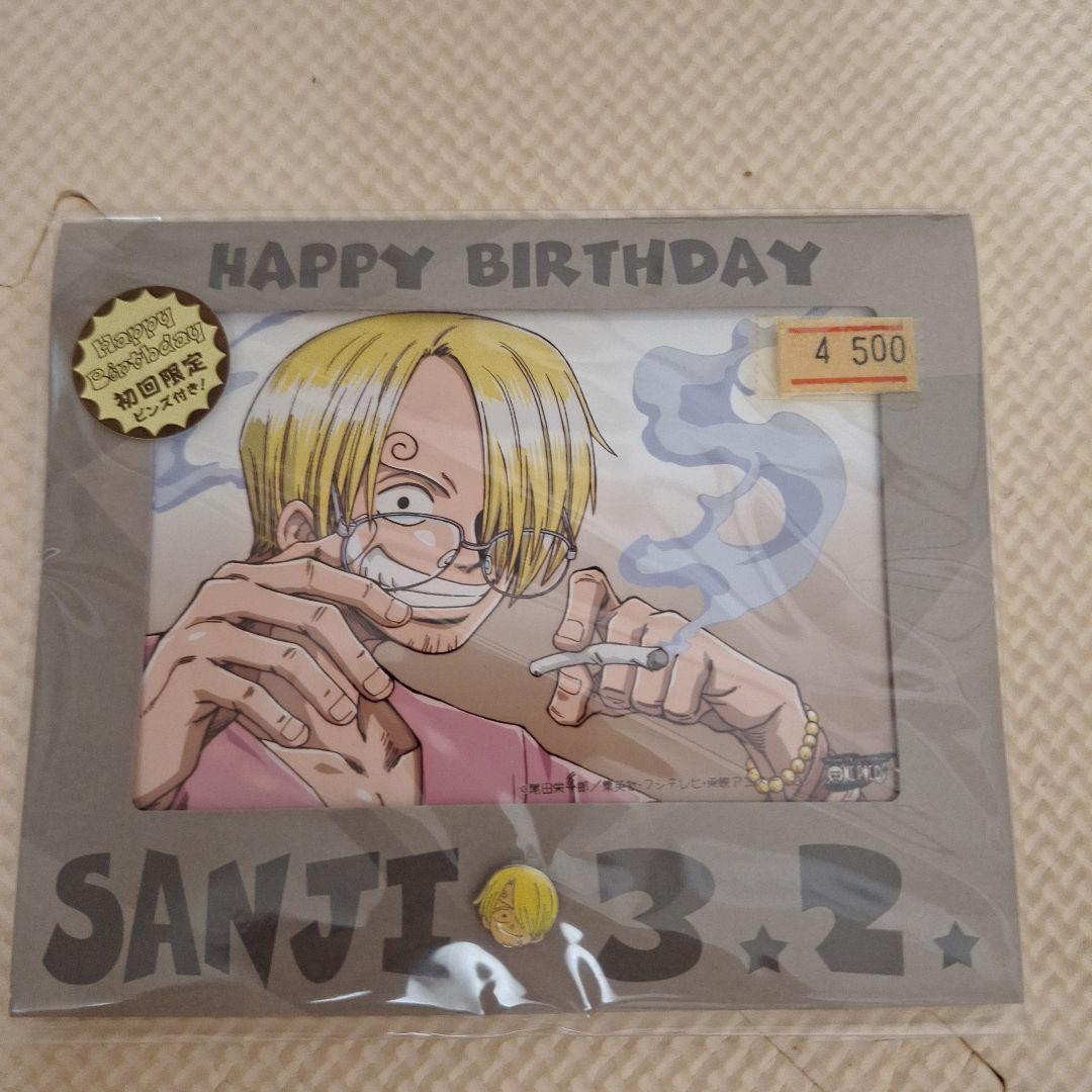 ONE PIECE HappyBirthday ブロマイドセット　限定 ピンズ