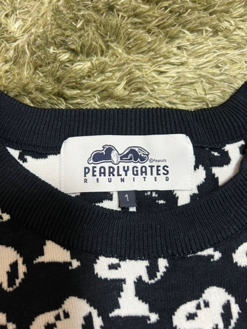 PEARLY GATES スヌーピーセーター