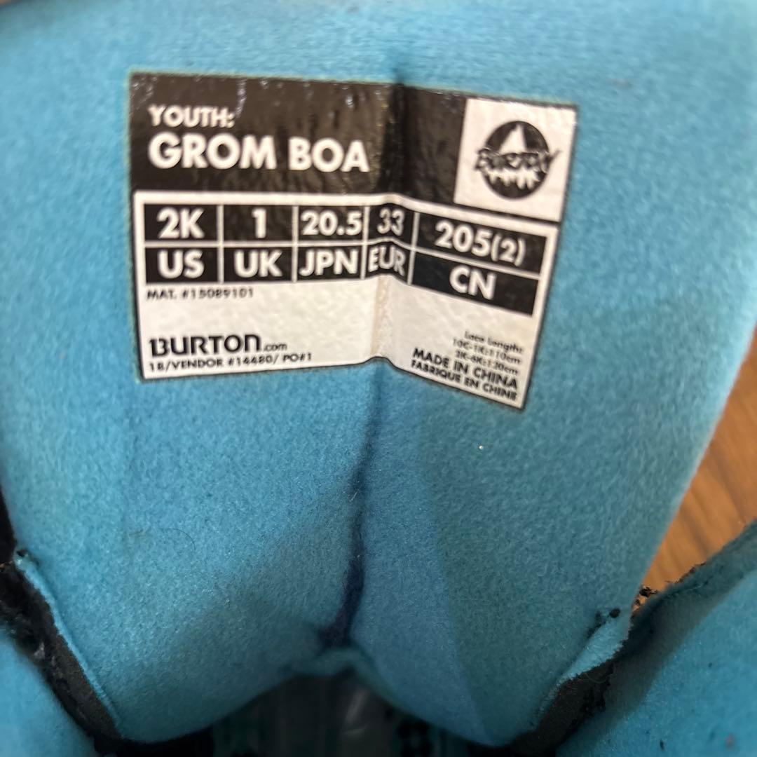 Burton ボード、ブーツ　セット　110 20.5