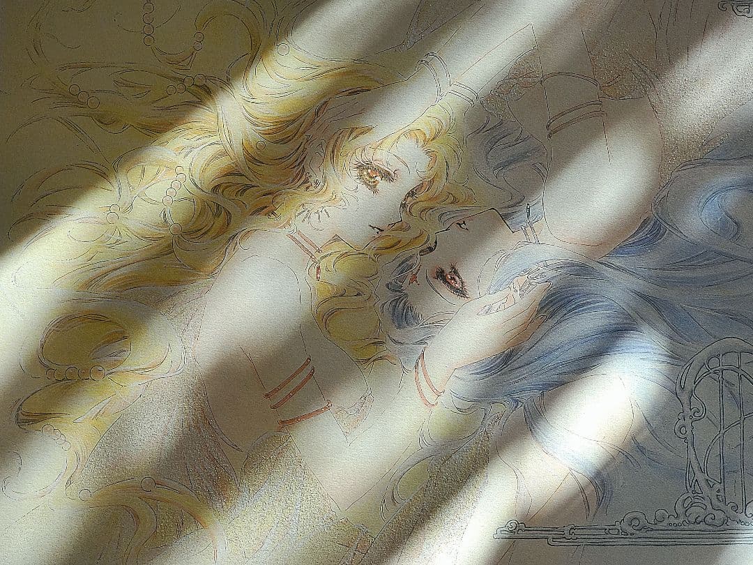 【M＆I ART SYSTEM】中嶋敦子『睡蓮－煌めきのつぼみ－』サイン入り版画