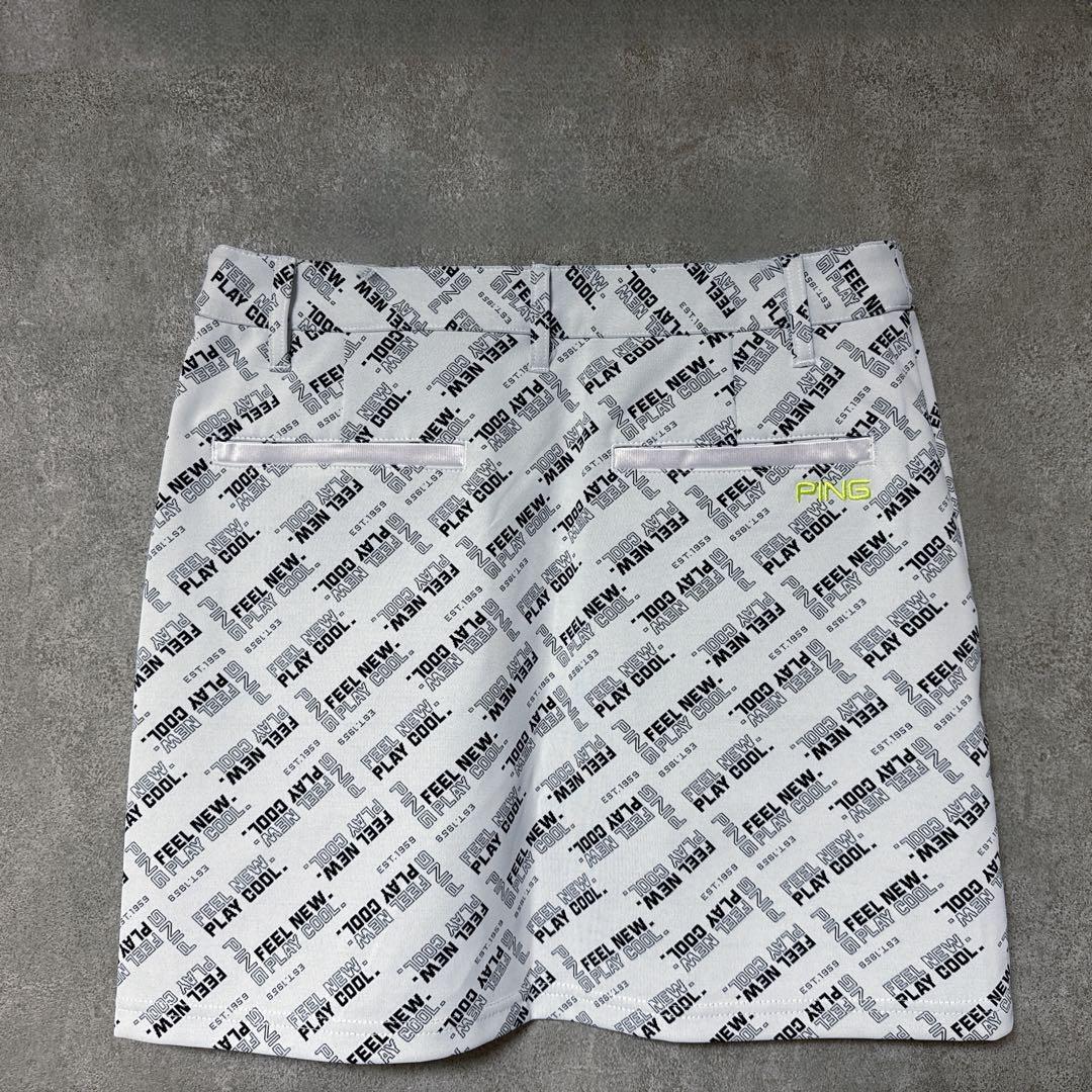 【新品】 PING ピン 総柄 セットアップ ウェア スカート ポロシャツ 人気