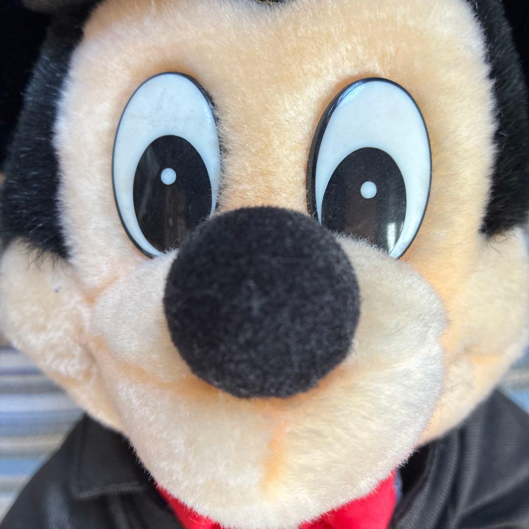 ミッキーマウス ぬいぐるみ　メモリーゴーラウンド　ディズニーランド　1980年代