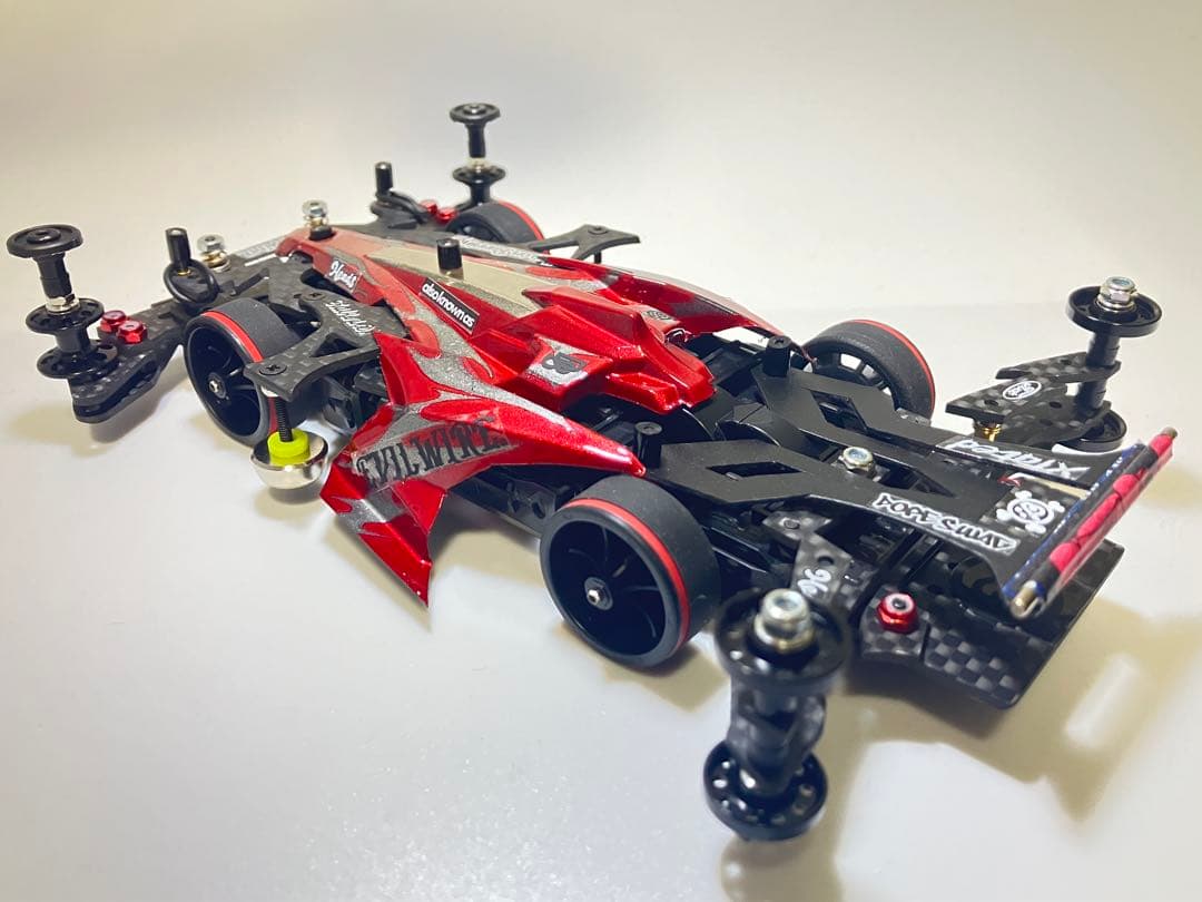 ミニ四駆完成品　MSフレキ　AVANTE MK.Ⅲ AZURE