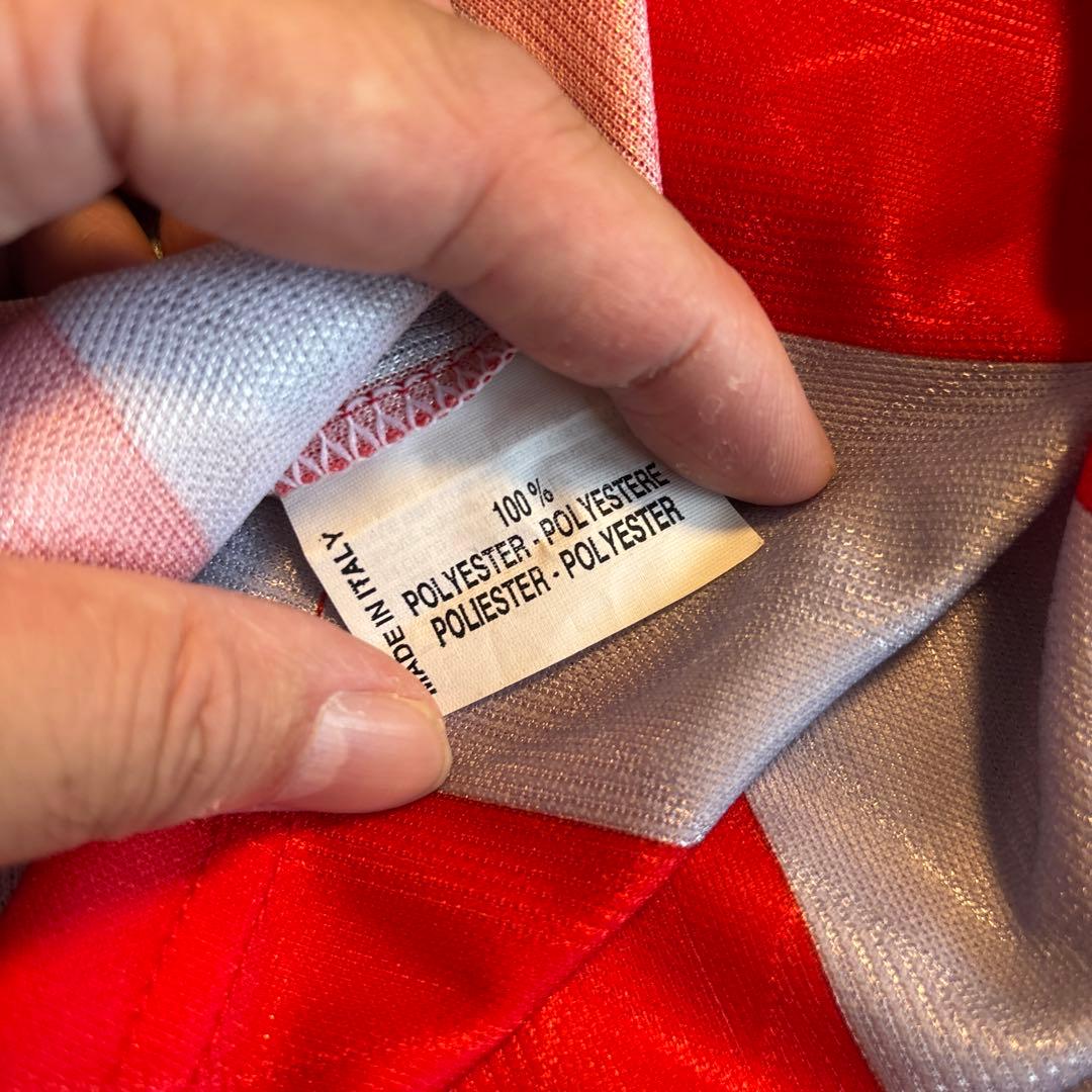 新品イタリア製！ウールシュポルトセリエAUSクレもネーゼユニフォームLビンテージ