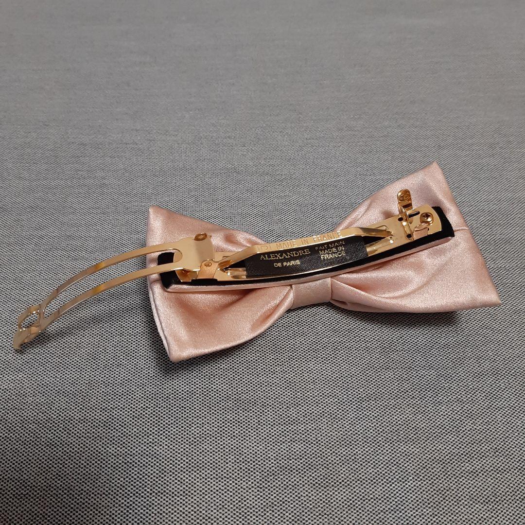 ALEXANDRE DE PARIS アレクサンドルドゥパリ リボン バレッタ