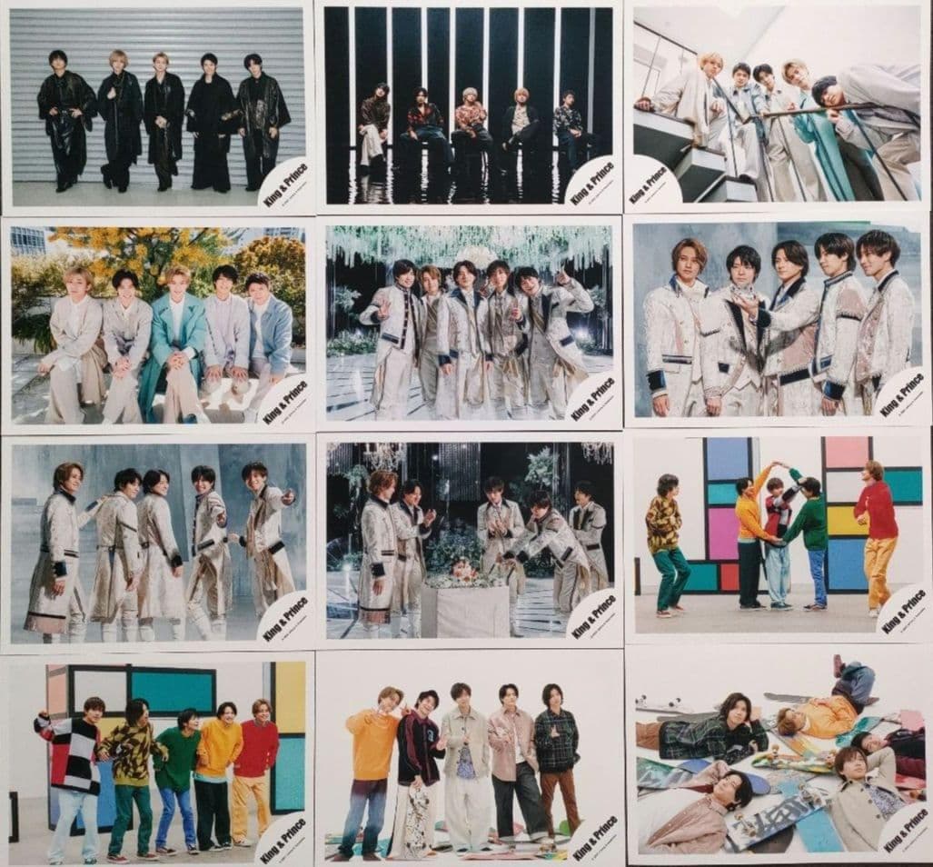 King&Prince キンプリ 公式写真 集合 ① デビュー～2023