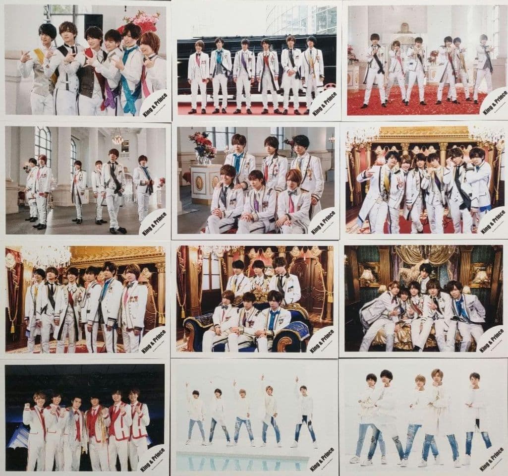 King&Prince キンプリ 公式写真 集合 ① デビュー～2023