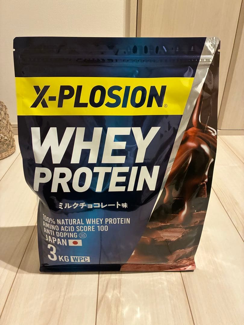 エクスプロージョン ホエイプロテイン ミルクチョコレート味3kg　筋肉