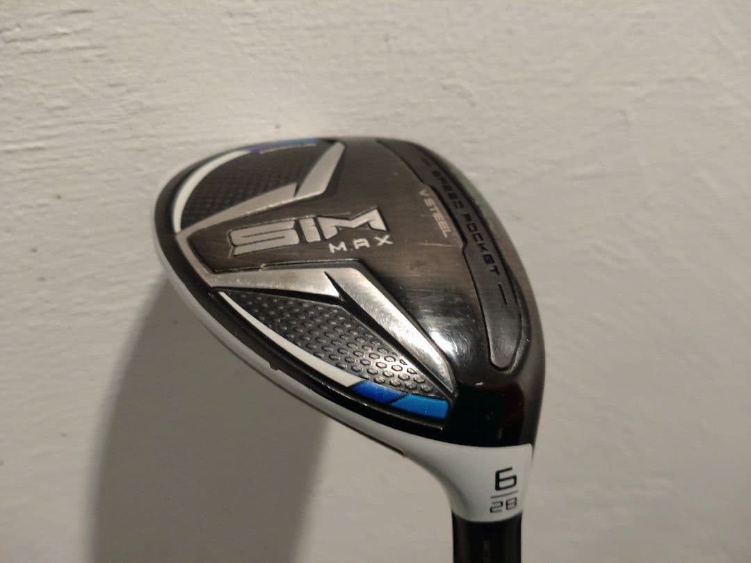 テーラーメイドSIM HYBRID＃6 28°　TENSEI TM60 S