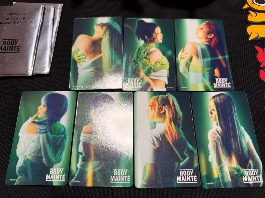 HANA グッズ3点セット（トートバッグ、キーホルダー、ボディメンテトレカ）