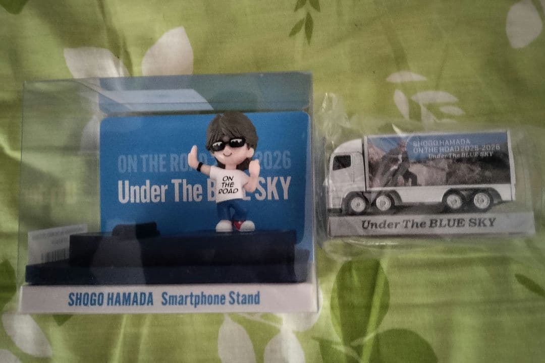 2025コンサートグッズ浜田省吾ミニカー、スマホスタンド2個セット