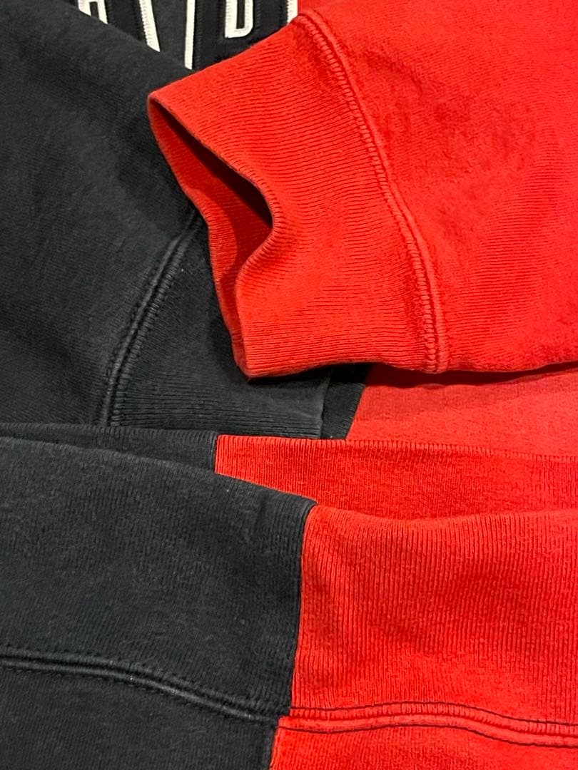 on-black #23 シュプリーム☆センター刺繍　バイカラー L