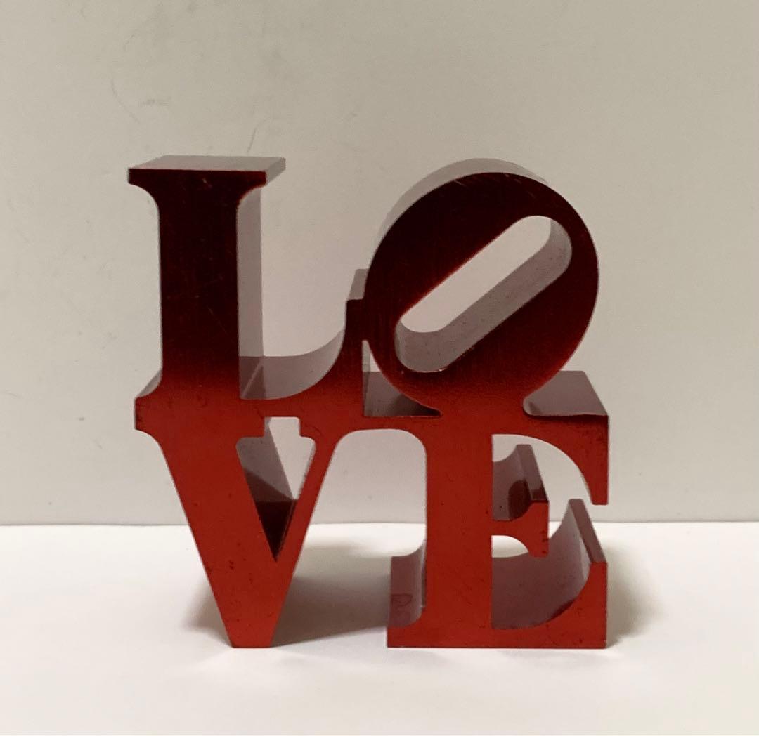 ロバート・インディアナ LOVE オブジェ 赤 Robert Indiana